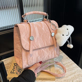Bag Backpack Set / Charm Patterned